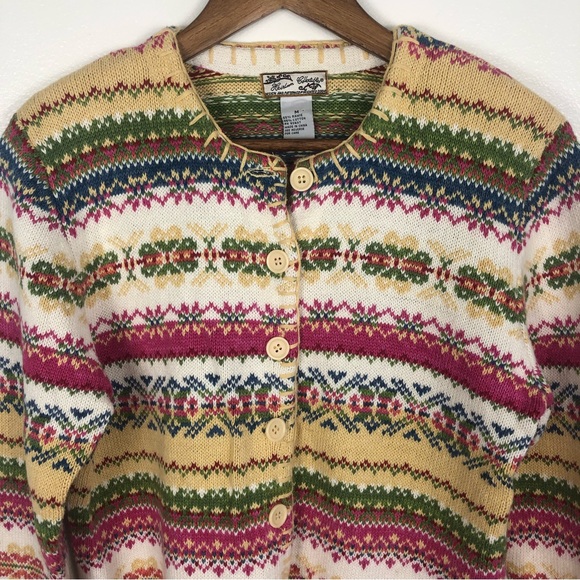 Heirloom Collectibles Y2K Knitted Cardigan Size Medium - Picture 4 of 13